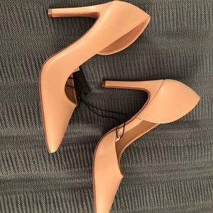 Nude Pointed Toe Pumps - Forever 21
